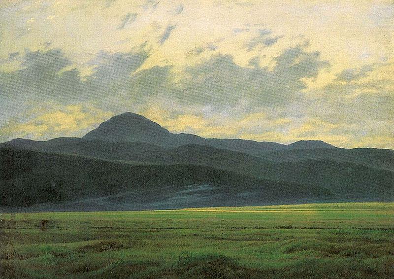 Caspar David Friedrich Riesengebirgslandschaft china oil painting image